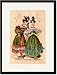 Black Framed/Matted Print 17x23, To Dance