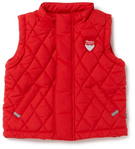 Liegelind Wattierte Weste 00-91801-26 Unisex Kids, Gr. 128 , Rot Preisvergleich