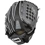 Franklin RTP 13" Softball Glove - Black/ Gray