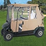 IMAGE OF Fairway Deluxe 3 - Sided Golf Car Enclosure Model: Fits Most Models Except '83 - '07 Club Cars