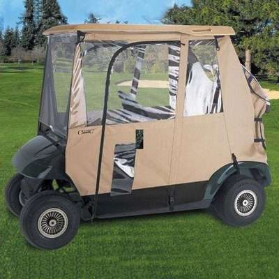 Fairway Deluxe 3 - Sided Golf Car Enclosure Model: Fits Most Models Except '83 - '07 Club Cars