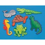 Wooden Cutouts, Animals (Pack of 36)