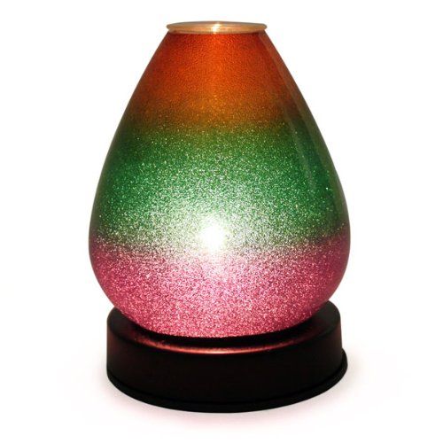 Orange Green and Purple Warmer Lamp