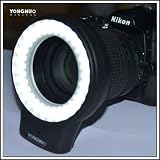 Yongnuo LED WJ60 Macro Photography Ring light for Canon T3, T3i, T2i, T1i, 60D, 50D, 5D, 7D, Nikon, D3100, D5100, D7000, D700, 58mm, 52mm, 67mm, 62mm,