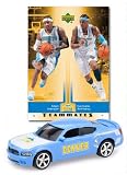 NBA 1:64 Dodge Chargers Diecast with Basketball Card - Nuggets