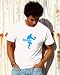 T-Shirt Volleyball-white-skyblue-XL
