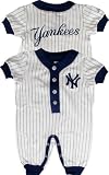 New York Yankees Newborn Baby Pinstripe Uniform Coverall