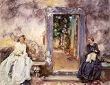 Acrylic Fridge Magnet Sargent John Singer The Garden Wall
