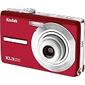 Kodak EasyShare M1063 10.3 MP Digital Camera with 3x Optical Zoom (Red)