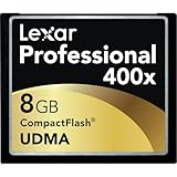 Lexar 8GB Professional 400x CompactFlash Card, 2-Pack