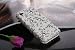 Smile Case 3D White Pearl Design Bling Rhinestone Crystal Snap on Full Cover Case for AT&T Verizon Sprint iPhone 4 iPhone 4S (4-3D White Pearl)