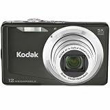 Kodak M381 EasyShare 12MP Digital Camera - Black, Red