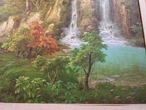 OuthwaiteOnlineStore Lotus flowe D:712 Oil Painting Reproduction on Canvas Prints Wall Art 16x20inch