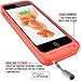 iPhone 5C / SE Battery Case, Alpatronix BX120plus 2400mAh Protective External Rechargeable Portable Charging Case for iPhone SE, 5C, 5S, 5 Juice Bank Power Pack [MFi Certified, iOS 10+] - Pink