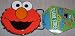 Search : Sesame Street TV Series ELMO Enamel BELT BUCKLE