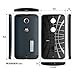 Spigen Slim Armor Nexus 6 Case with Air Cushion Technology and Hybrid Drop Protection for Google Nexus 6 2014 - Metal Slate