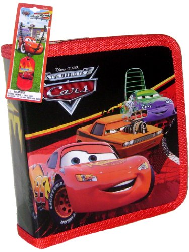 The World of Cars Red Cd Case Bonus Charm Necklace