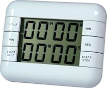 Np Dual Kitchen Timer White