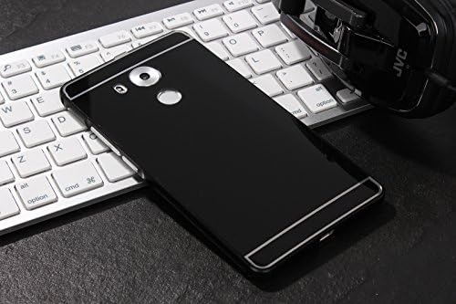 Huawei ascend Mate 8 Case ,[ 2 in 1 Shield Series ] Full shell armour case cover + screen protector guard + stylus For Huawei Mate 8 (black)