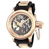 Invicta Men's Russian Diver Collection Quinosar Mechanical Skeleton #3845