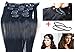 Ali Queen 6A Grade Clip In Human Hair 7pcs/set Brazilian Virgin Hair 15''/16''/18''/20''/22'' 5 Colors 70G & 100G Hair Extension + 1pcs Plait