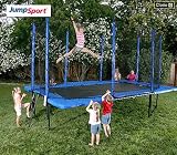 JumpSport 10x17 StagedBounce Trampoline - Enclosure Included