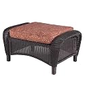 Madaga 2009 Wicker Ottoman