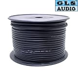GLS AUDIO Bulk Microphone Cable 300' BLACK Mic