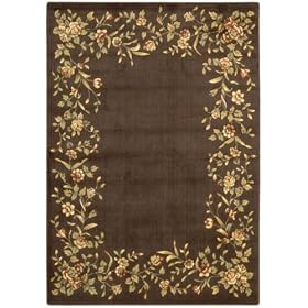 Allyse Area Rug, 7'9X10'10, BROWN by Home Decorators Collection