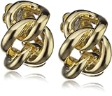 Jean Pierre Damen-Ohrclip Kette Vergoldet 20 mm HEJE869