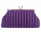 Lady Beaded Evening Clutch Bag