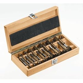 Steelex D3078 TiN Coated Forstner Bit Set, 15-Piece by Steelex