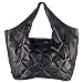Sac porté épaule LILLY Noir, signé FEYNSINN - besace hobo en cuir