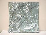 きよ彦　花シリーズ　（2月：梅）　超極細繊維メガネ拭き　27×27cm