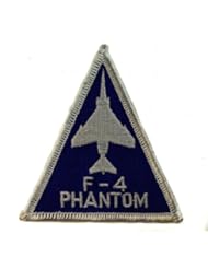 Us Air Force F4 Phantom Iron or Sew on Embroidered Patch D4