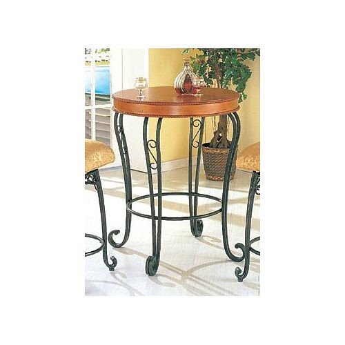 Kitchen: NEW MODERN BAR TABLE W. SOLID WOOD TOP