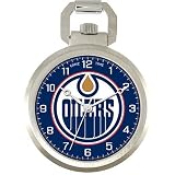 NHL Men's NHL-PW-EDM Pocket Collection Edmonton Oilers Pocket Watch