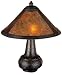 Meyda Tiffany 22619 Tiffany Glass Dirk Van Erp Stained Glass / Tiffany Accent Table Lamp from the Dirk Van Erp Collection