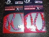 2 Phiten Texas Rangers 22 inch MLB Necklaces 1-2 rope and 1-3 rope