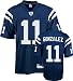 Anthony Gonzalez Jersey: Reebok Blue Replica #11 Indianapolis Colts Jersey - Medium