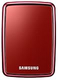 Samsung 640 GB USB 2.0 2.5-Inch Portable External Hard Drive HX-MU064DA/G42 (Red)