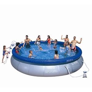 Fast Set 18-Foot-by-42-Inch Round Pool Set