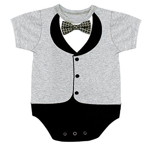 100% Cotton Onesies Tuxedo