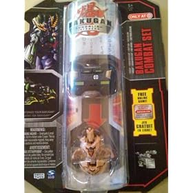 Bakugan Gundalian Invaders Combat Set (Darkus Boomix and Subterra Linehalt)