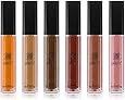 SHANY Cocolicious Lip Gloss Set No.1 Chocolate Shades - Aloe Vera & Vitamin E, 6 Count