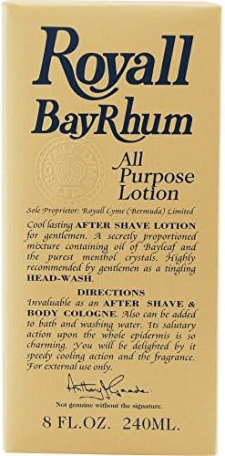 ROYALL BAYRHUM by Royall Fragrances AFTERSHAVE LOTION COLOGNE 8 OZ for MEN ---(Package Of 5)