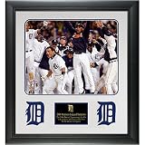Detroit Tigers 2006 Framed 16x20 Championship Photo w/Team Logos