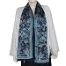 Printed Scarf in Crepe Silk Asian Fashion 20 X 68 inches