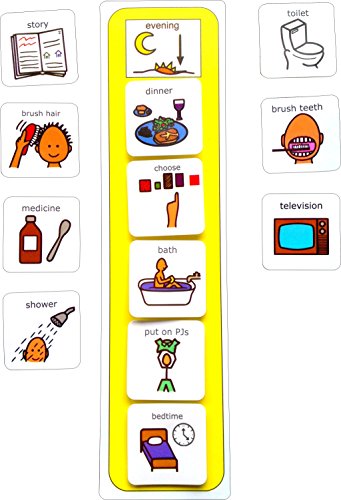 Autism Supplies And Developments PECS Evening Routine