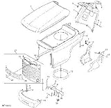 John Deere GX,LT,300 Series and GT Series Hood